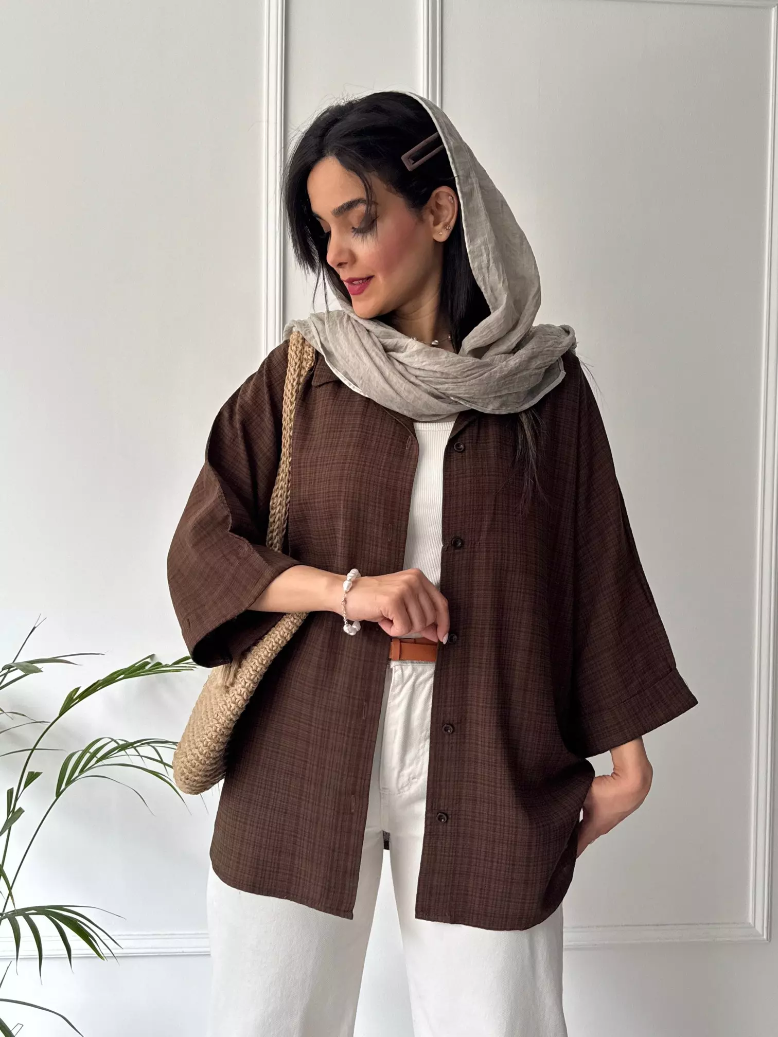 مانتو شومیزی کارولین